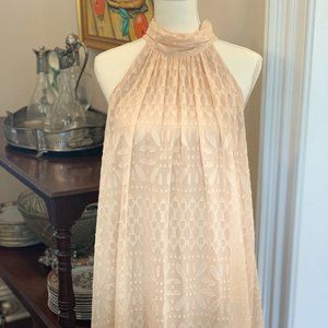 Lavand. cream lace dress